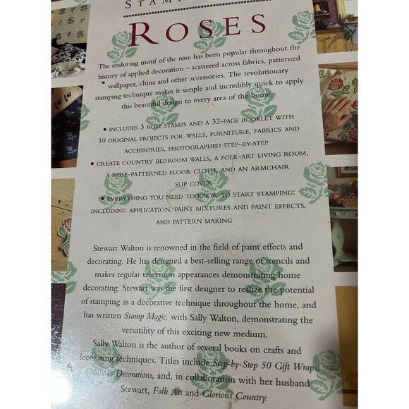 Stampability (Roses/Hearts/Seashore) interior decorator stamps - Picture 5 of 7